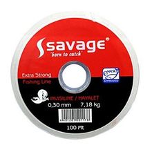 Savage 0,18 mm 100 mt Hayalet Makara Misina
