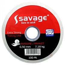 Savage 0,33 mm 100 mt Hayalet Makara Misina