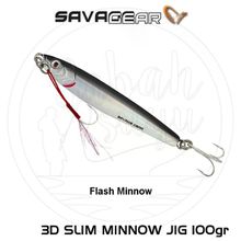 Savage Gear 3D Slim Minnow 100 gr Jig Flash Minnow Suni Yem