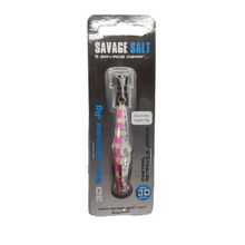 Savage Gear 3D Slim Minnow 8 gr 5.4 cm Jig Pink Zebra Glow Suni Yem