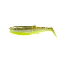 Savage Gear Cannibal Shad 10 cm 9 gr Green Pearl Yellow Suni Yem