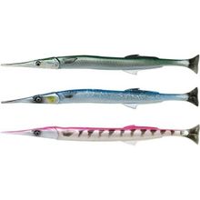 Savage Gear Lıne Thru Needlefish Pulsetail 2+1 30 cm 85 gr Green Needlefish Suni Yem