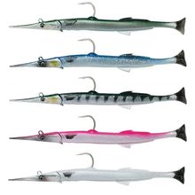 Savage Gear Needlefish Pulsetail 2+1 30 cm 105 gr Green Silver Suni Yem