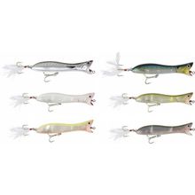 Savage Gear Panic Popper 13.5 cm 38 gr Dirty Silver Mullet Suni Yem