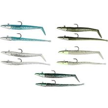 Savage Gear Sandeel and Slug 10 cm 10 gr 4+2 Adet 03-Blue Silver Suni Jig