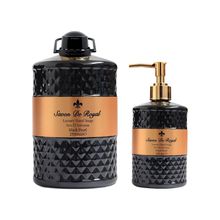 Savon De Royal Black Pearl 2500 ml & 500 ml Luxury Vegan Sıvı Sabun