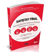 Sayıştay 2019 Final Son Hazırlık Soru Bankası Savaş Yayınları