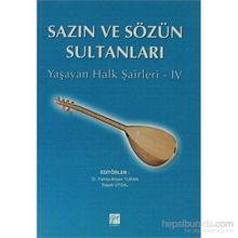 SAZIN VE SÖZÜN SULTANLARI 4 YAŞAYAN HALK ŞAIRLERI 4 - KOLEKTIF