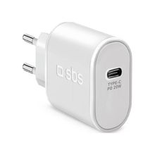Sbs 1xUSB-C PD 20W Beyaz Seyahat Şarj Cihazı