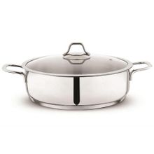 Schafer 1S2817-13001-INX05 Held Inox 26 cm Basık Çelik Tencere