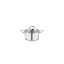 Schafer 1S4606-13001-INX03 Micro 16 cm Mini Derin Çelik Tencere Takımı