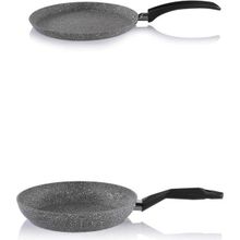 Schafer 28 cm Granit Tava ve 25 cm Krep Tavası