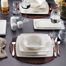 Schafer Beth 02 Beyaz 56 Parça Yemek Takımı