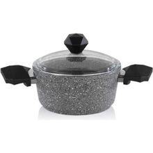 Schafer Cory 24 cm Gri Granit Derin Tencere