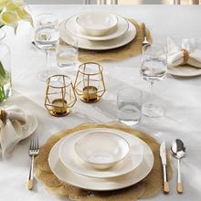 Schafer Fiesta 24 Parça 6 Kişilik Gold Yemek Takımı