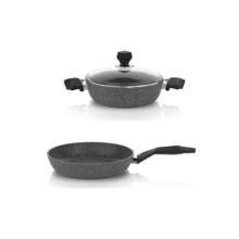 Schafer Granit 2li Set Karnıyarık 30 cm Tencere