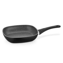 Schafer Granit Gastronomie Siyah 24 cm Kare Tava Tencere Seti