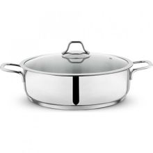 Schafer Held Inox 28 cm Basık Çelik Tencere