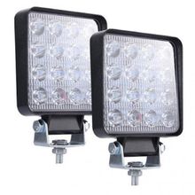 Schenna 48 Watt 16 Led Kare 2 Adet Off Road Gündüz Farı 16 Led Kare Çalışma Lambası