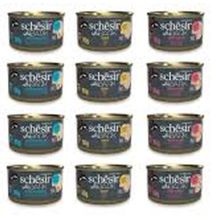Schesir 12x80 gr After Dark Pate 3 Çeşit Karma Kedi Konserve