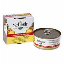 Schesir 150 gr Jelly Ananaslı-Tavuklu Büyük Irk Yetişkin Yaş Köpek Maması