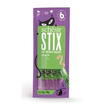 Schesir 6x15 GR Cat Stix Ördekli Krema Kedi Ödülü