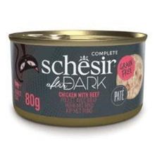 Schesir 80 gr After Dark Ezme Tavuklu ve Biftekli Yetişkin Kedi Konservesi