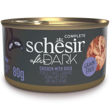 Schesir 80 gr After Dark Tavuklu ve Ördekli Et Suyunda Kedi Konservesi