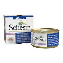 Schesir 85 gr Suda Pişirilmiş Ringa ve Ton Balıklı Yetişkin Kedi Konservesi