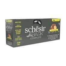 Schesir After Dark Et Suyunda Karışık Lezzetler 12x80 gr Yetişkin Konserve Kedi Maması