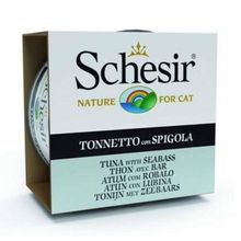 Schesir C276 85 gr Jelly Ton Balıklı ve Levrek Kedi Konservesi