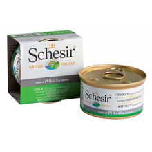 Schesir Cat Naturel Brine Tavuk Etli 85 gr Kedi Konservesi