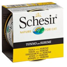 Schesir Jel İçinde Ton Balıkli Yengeçli 85 gr Kedi Maması