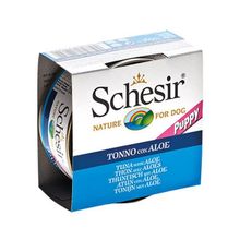 Schesir Jöle İçinde Tavuklu ve Aloe Veralı 6x150 gr Yavru Köpek Konservesi