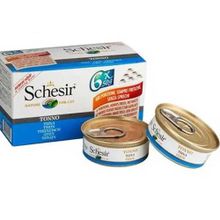 Schesir Ton Balıklı ve Biftekli 6x50 gr Yaş Kedi Maması