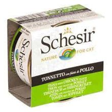 Schesir Ton Tavuk JellyYetişkin Kedi Konserve 6x85 gr