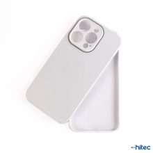 Schitec Deluxe İphone 14 Pro Mat Beyaz Kılıf