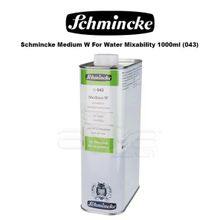 Schmincke 043 1000 ml Medium W For Water Mixability