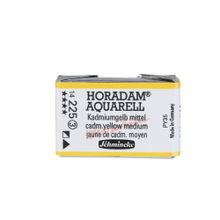 Schmincke 225 Cadmium Yellow Middle Seri 3 Horadam Aquarell 1/1 Tablet Sulu Boya
