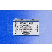 Schmincke 477 Phthalo Sapphire Blue Seri 2 Horadam Aquarell 1/1 Tablet Sulu Boya