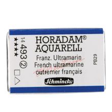 Schmincke 487 Cobalt Blue Light Seri 4 Horadam Aquarell 1/1 Tablet Sulu Boya