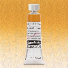 Schmincke 659 Horadam 15 ml Seri 2 Titanium Gold Ochre Aquarell Tube