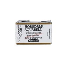 Schmincke 665geen Umber Seri 1 Horadam Aquarell 1/1 Tablet Sulu Boya