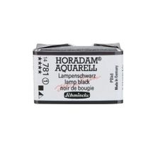 Schmincke 781 Lamp Black Seri 1 Horadam Aquarell 1/1 Tablet Sulu Boya