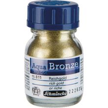 Schmincke 811 Aqua Bronze Yaldız Pigment 20 ml Rich Gold Sulu Boya