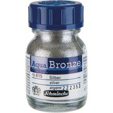 Schmincke 815 Aqua Bronze Yaldız Pigment 20 ML Silver Sulu Boya