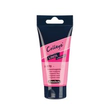Schmincke 870 College 75 ml Neon Magenta Linol Boya