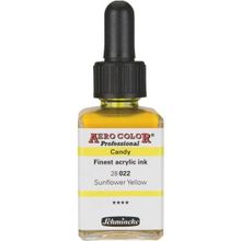 Schmincke Aero Color 022 Sunflower Yellow 28 ml Akrilik Mürekkep