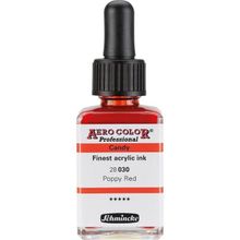 Schmincke Aero Color 030 Poppy Red 28 ml Akrilik Mürekkep