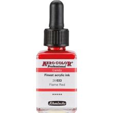 Schmincke Aero Color 033 Flame Red 28 ml Akrilik Mürekkep